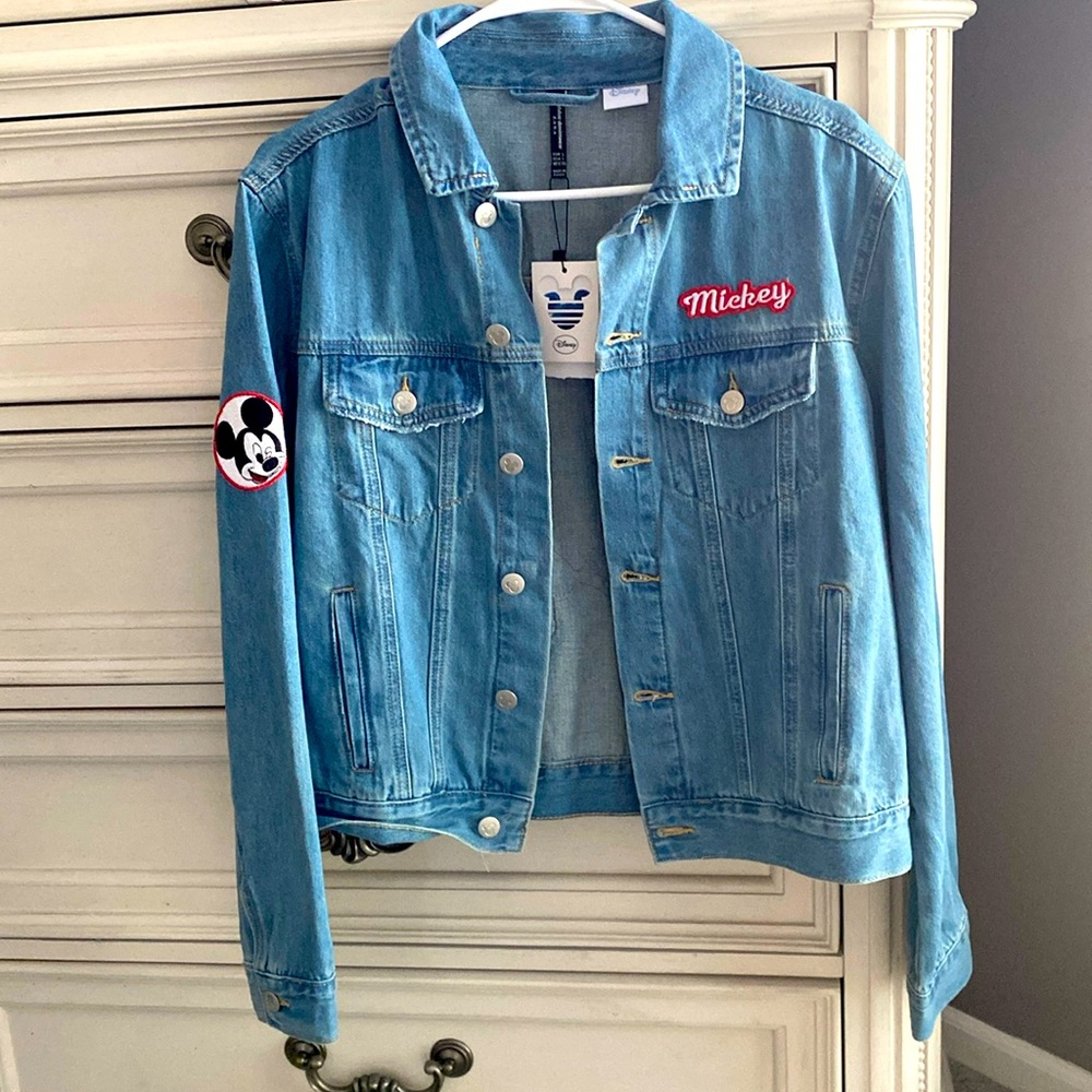 Zara Disney Denim Jacket